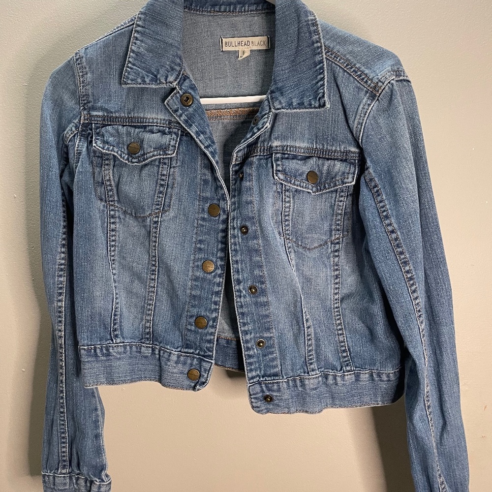 Bullhead Black Jean Jacket